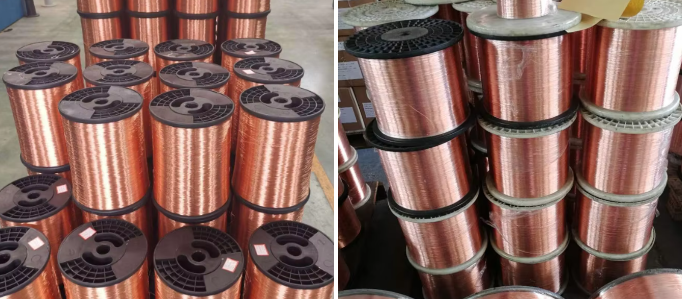 coiled copper wire coiled copper wire